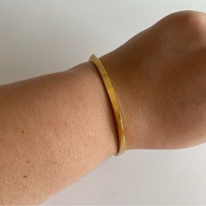 Vintage Trifari gold tone square bracelet